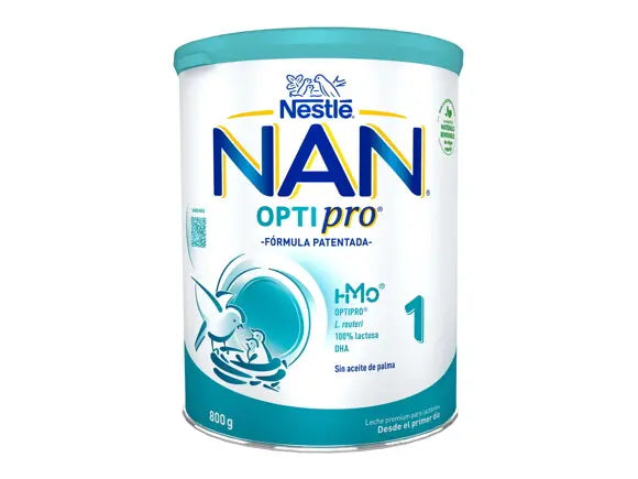 NAN OPTIpro 1 Leche de inicio desde el primer día 800g