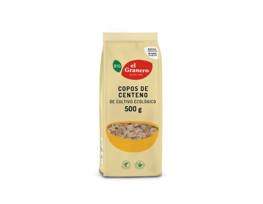 COPOS DE CENTENO BIO - 500GR.