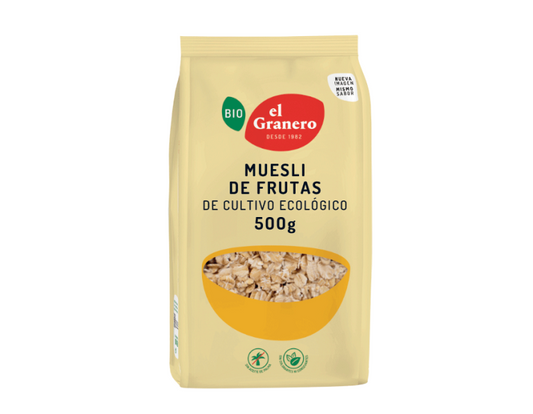 MUESLI FRUTAS BIO - 500GR.