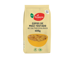 COPOS DE MAIZ TOSTADO BIO - 400GR.