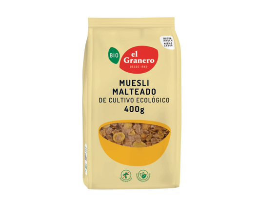 MUESLI MALTEADO BIO - 400GR.