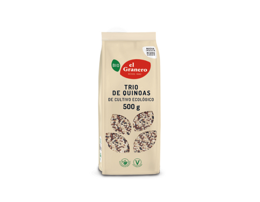 TRIO DE QUINOAS BIO - 500GR.