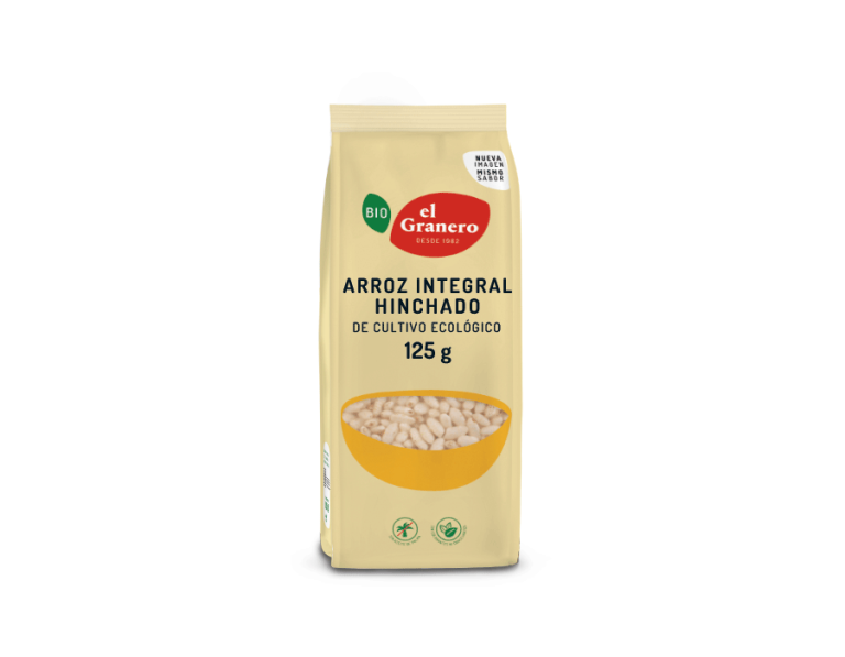 ARROZ INTEGRAL HINCHADO BIO - 250GR.