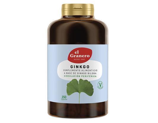 GINKGO BILOBA - 250 CAPSULAS