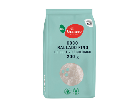 COCO RALLADO FINO BIO - 200GR.