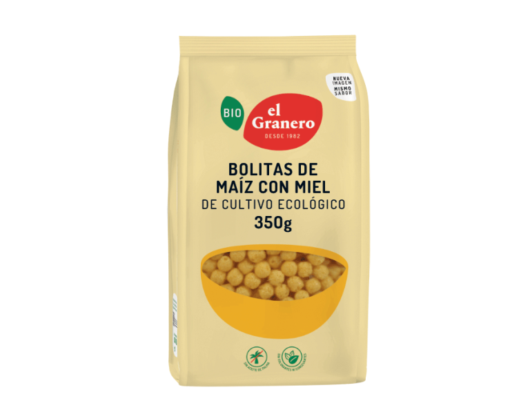 BOLITAS DE MAIZ CON MIEL BIO - 350GR.