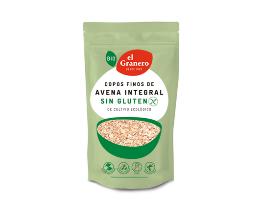 COPOS SUAVES DE AVENA INTEGRAL SIN GLUTEN BIO - 500