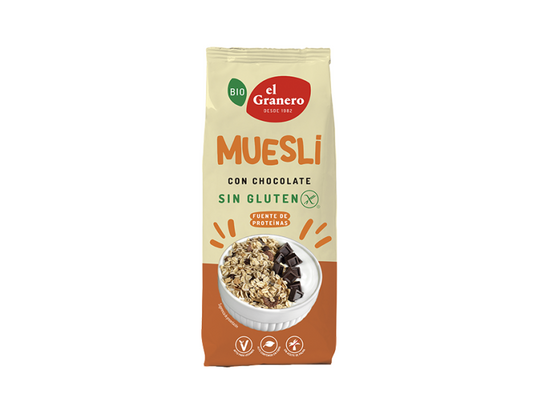 MUESLI CON CHOCOLATE - 375GR.