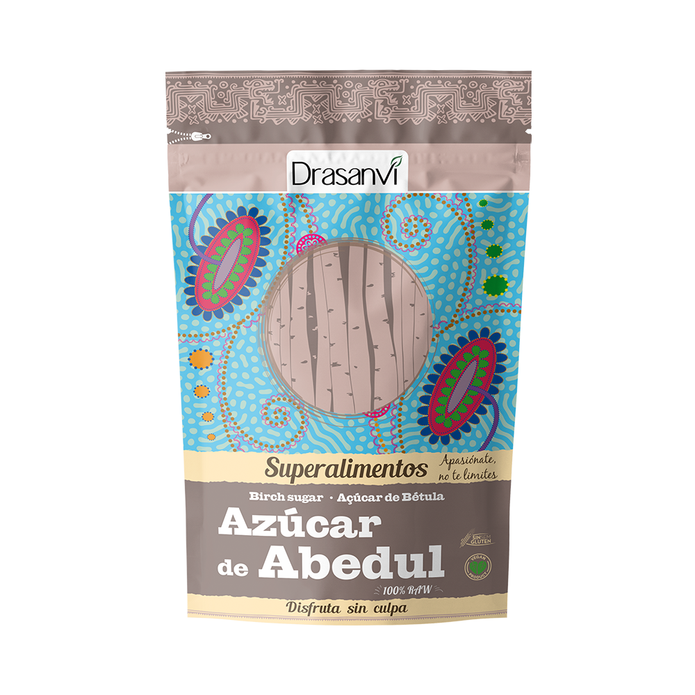 Azúcar de Abedul 300 g Drasanvi