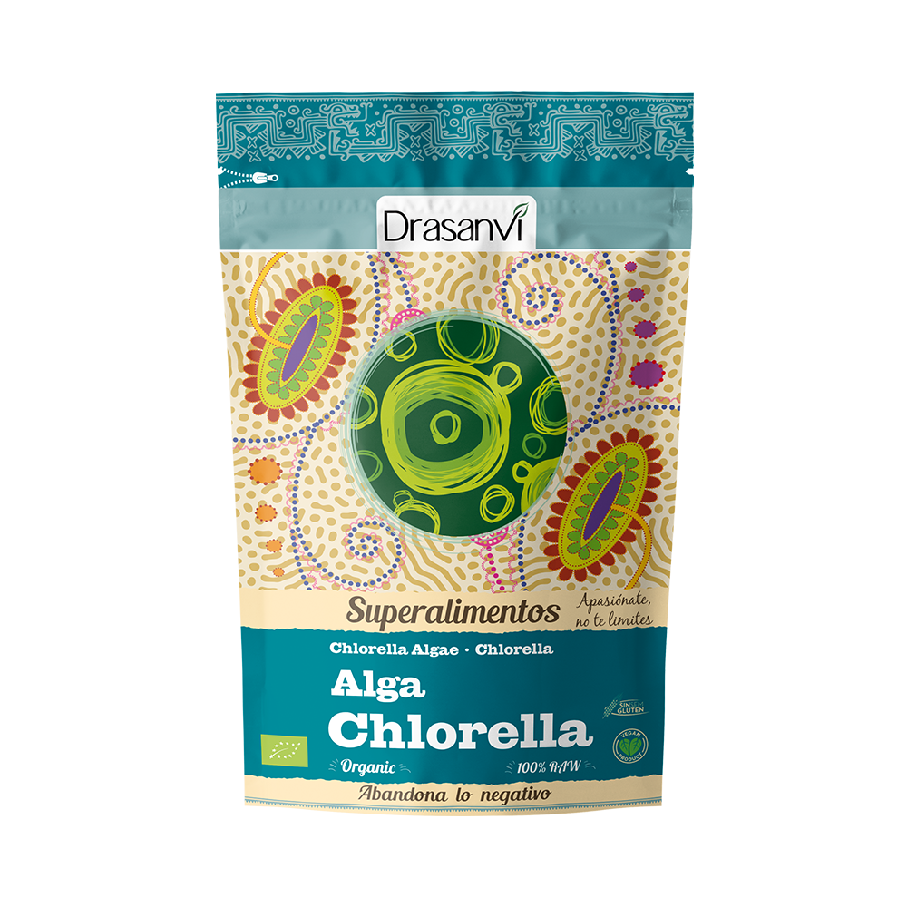 Alga Chlorella Bio 90 g Drasanvi