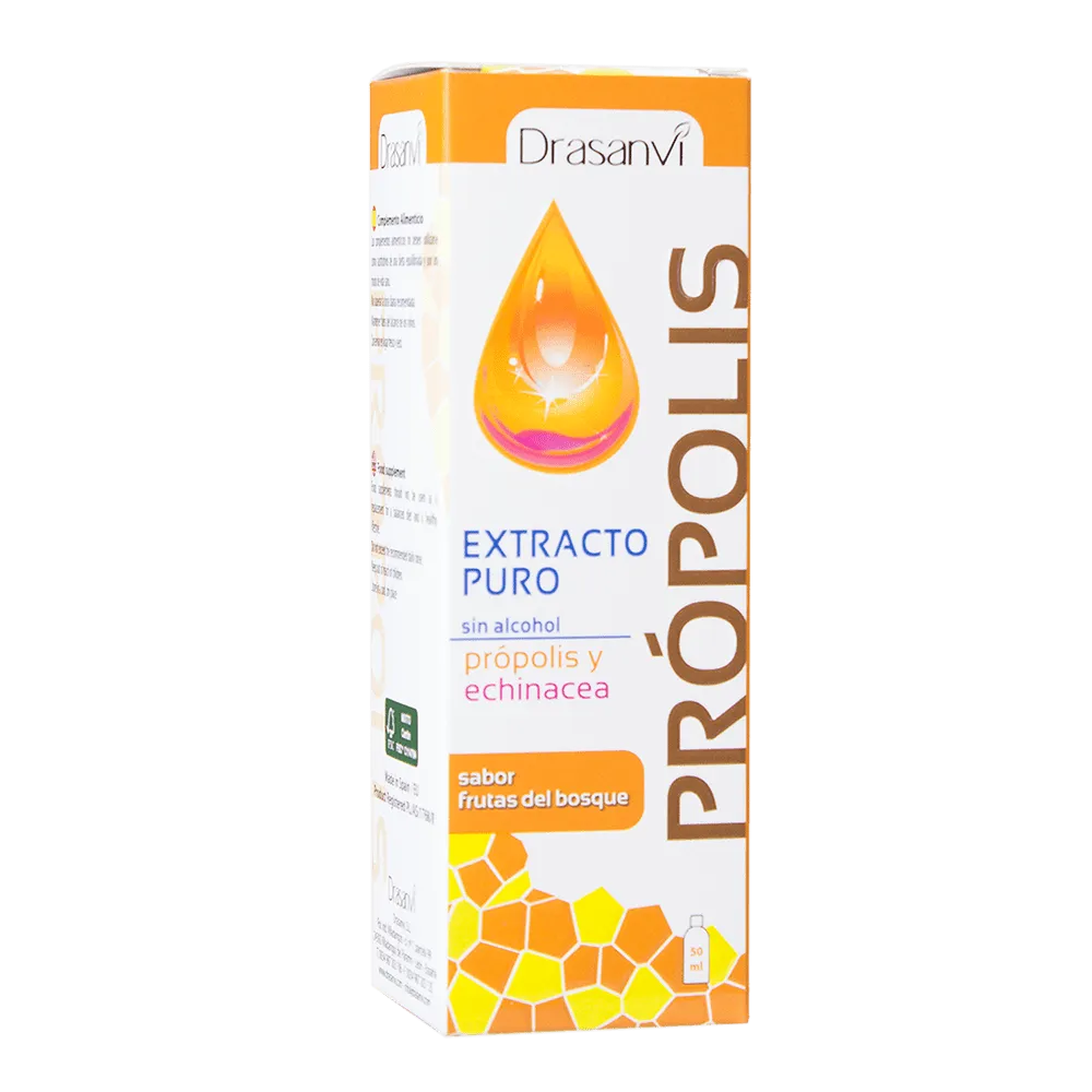 PROPOLIS EXTRACTO SIN ALCOHOL 50ML DRASANVI