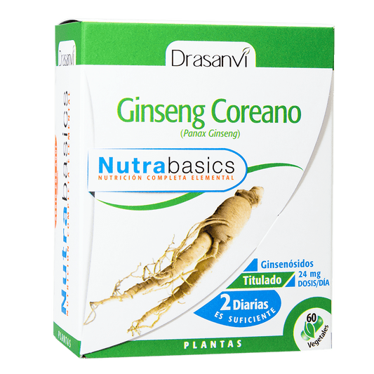 Nutrabasics ginseng coreano - 60 caps