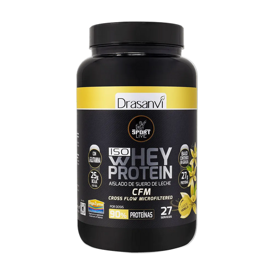 WHEY PROTEIN AISLADO VAINILLA 800G SPORT LIVE DRASANVI