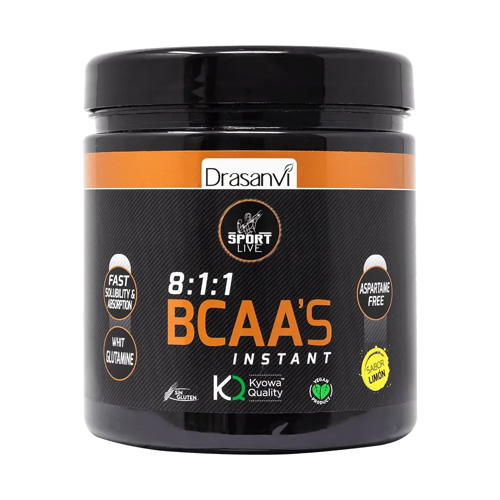 BCAAS + GLUTAMINA LIMON 275G (KYOWA) SPORT LIVE DRASANVI