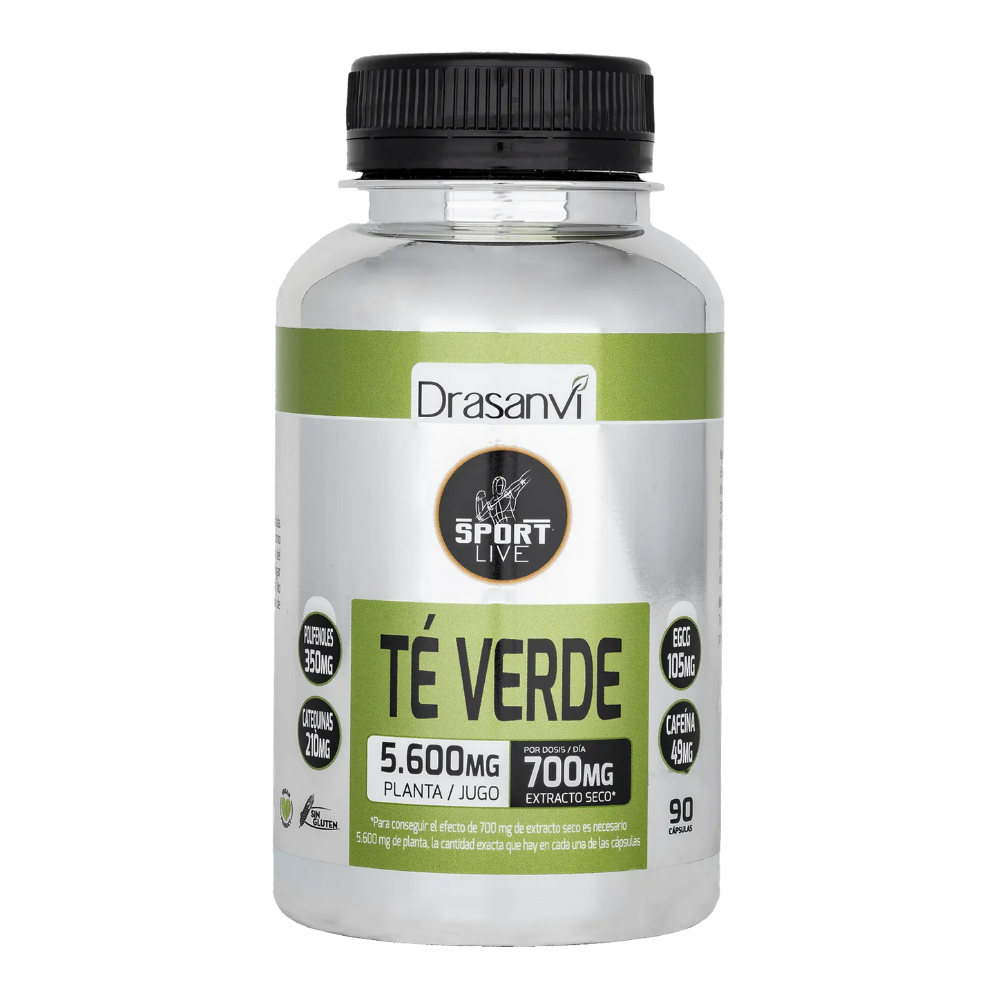 TE VERDE 90 CAPSULAS SPORT LIVE DRASANVI