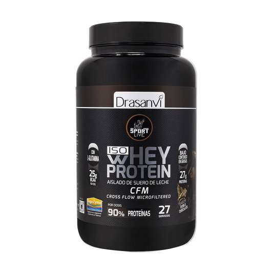 WHEY PROTEIN AISLADO DOBLE CHOCOLATE 800G SPORT LIVE DRASANVI