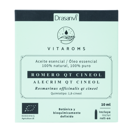 ACEITE ESENCIAL ROMERO QT CINEOL BIO 10ML VITAROMS DRASANVI