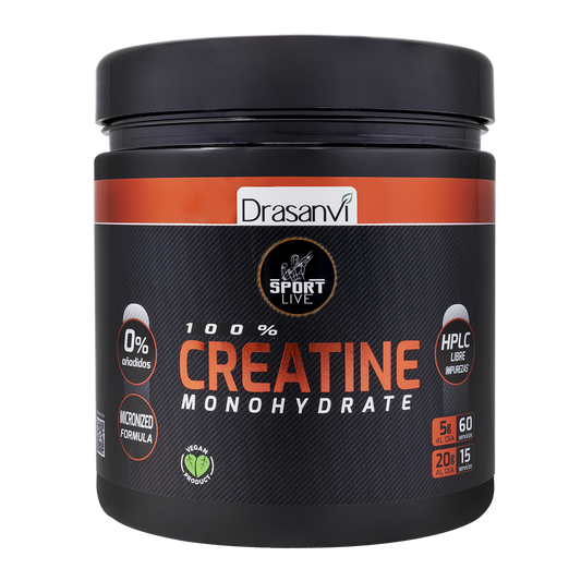 CREATINA MONOHIDRATO 300G SPORT LIVE DRASANVI