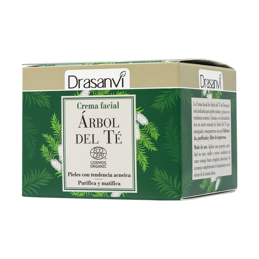 CREMA FACIAL ARBOL TE ECOCERT BIO 50ML DRASANVI