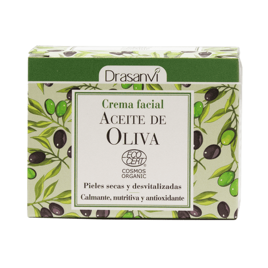 CREMA FACIAL ACEITE OLIVA ECOCERT BIO 50ML DRASANVI