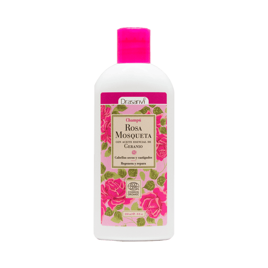 CHAMPU ROSA MOSQUETA ECOCERT BIO 250ML DRASANVI