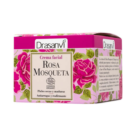 CREMA FACIAL ROSA MOSQUETA ECOCERT BIO 50ML DRASANVI