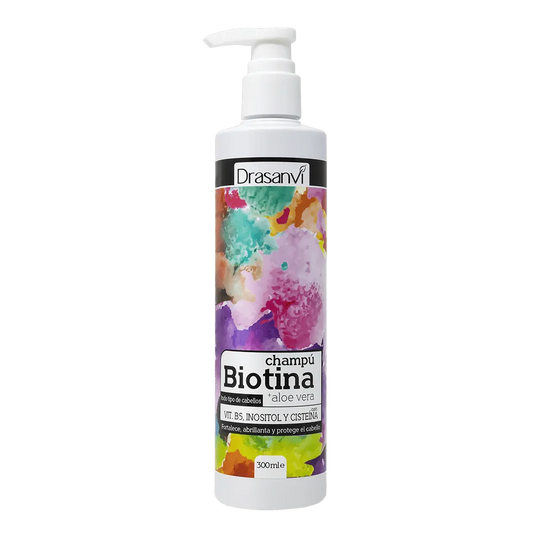 CHAMPU BIOTINA Y ALOE VERA 300 ML DRASANVI