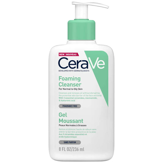 Gel limpiador espumoso Cerave