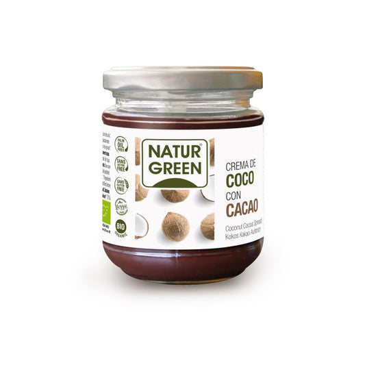 NaturGreen Crema Coco Cacao Bio 200 G