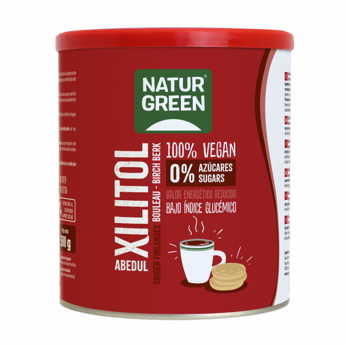 NaturGreen Azúcar De Abedul – Xilitol 500 G