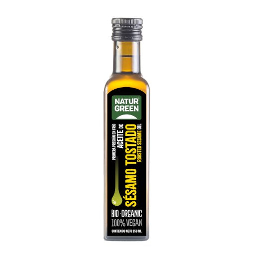 NaturGreen Aceite Sésamo Tostado Bio 250 Ml