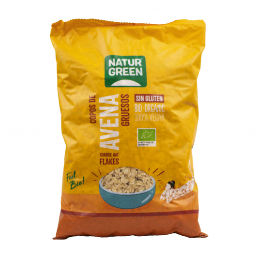 NaturGreen Copos De Avena Gruesos Sin Gluten Bio1 Kg