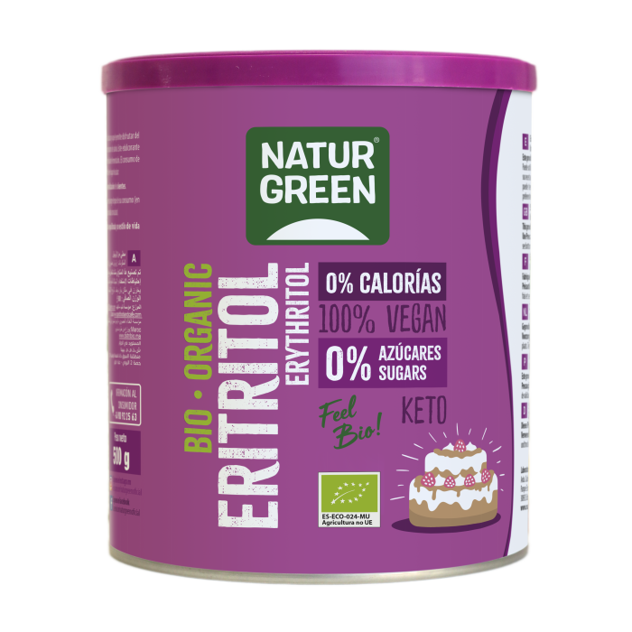 NaturGreen Edulcorante Eritritol Bio 500 G