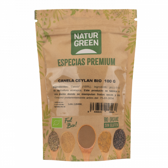 NaturGreen Canela Ceylan Bio 100 G