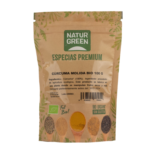 NaturGreen Cúrcuma Molida Bio 65 G