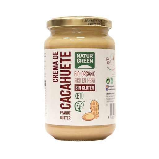 NaturGreen Crema De Cacahuete Bio 330 G