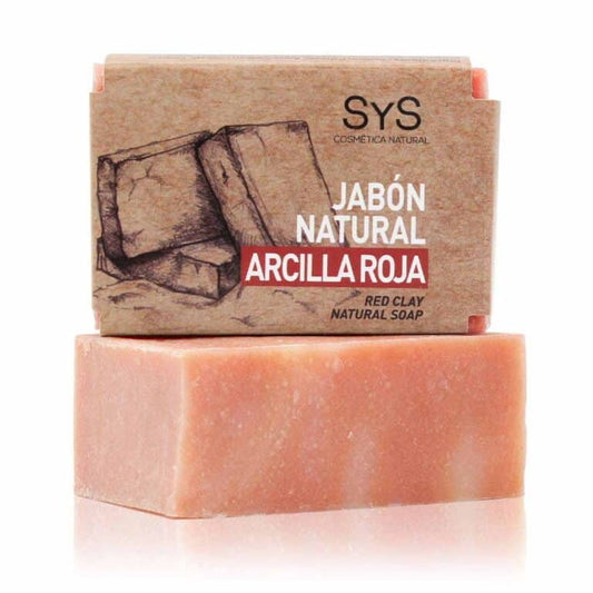 Jabón Natural Arcilla Roja 100g