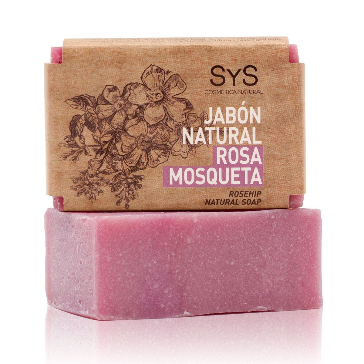 Jabón Natural Rosa Mosqueta 100g