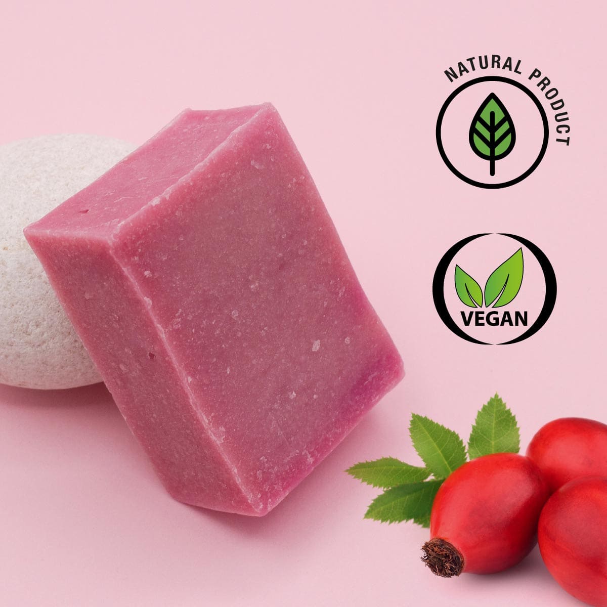 Jabón Natural Rosa Mosqueta 100g