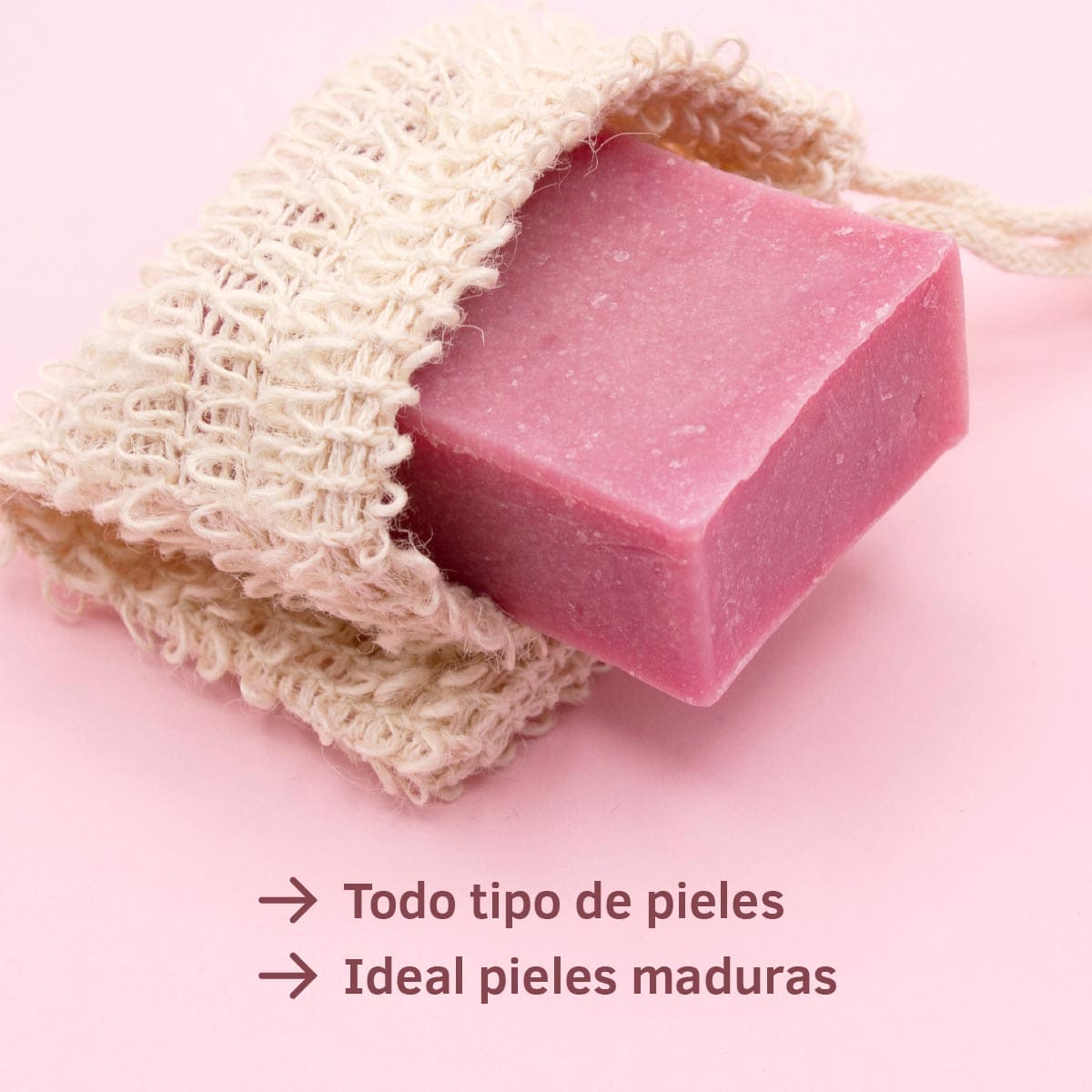 Jabón Natural Rosa Mosqueta 100g