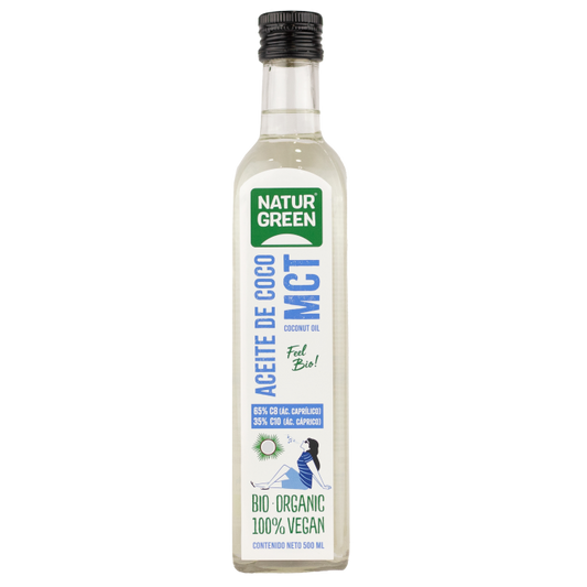 NaturGreen Aceite De Coco MCT Bio 500 Ml