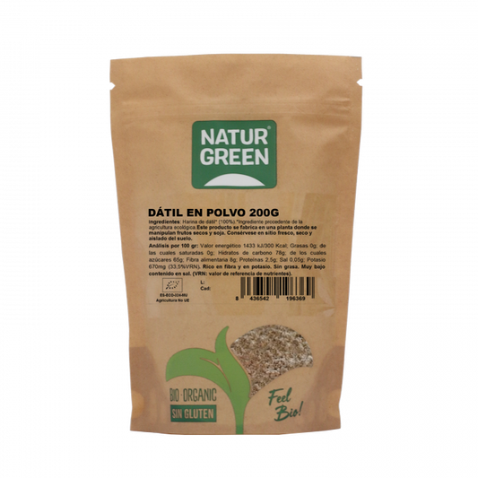 NaturGreen Dátil En Polvo Bio 200g