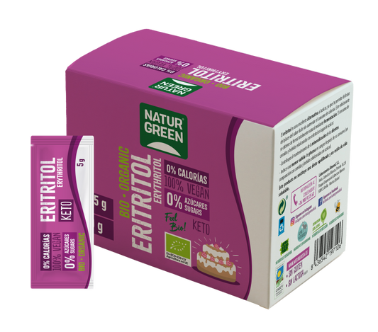 NaturGreen Eritritol Sticks Bio 54×5 G (270 G)