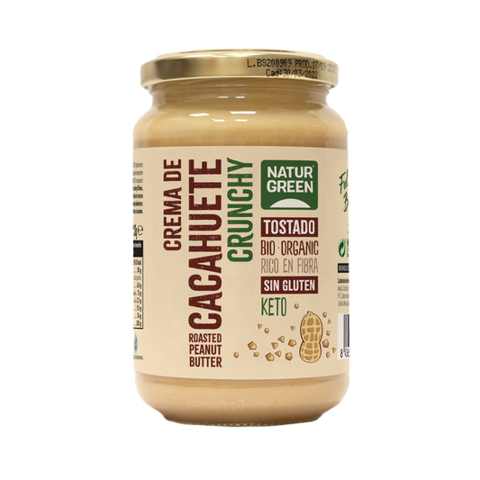 NaturGreen Crema De Cacahuete Crunchy Bio 330 G