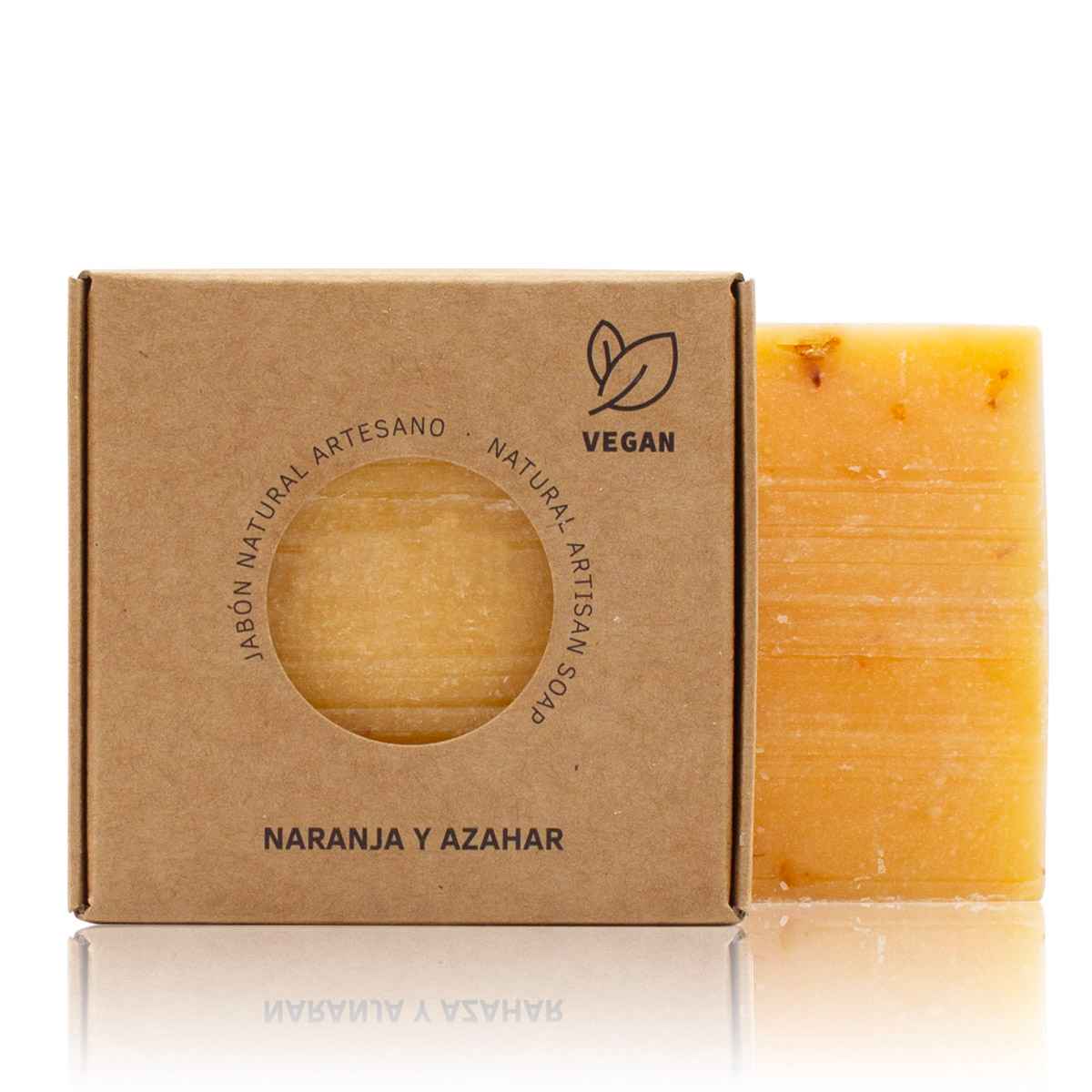 Jabón Natural Naranja y Azahar Premium 100g