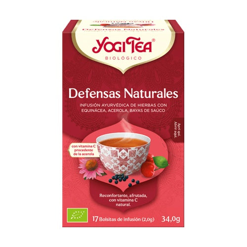 YOGI TEA DEFENSAS NATURALES - 17 FILTROS