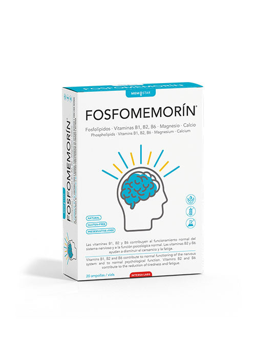 FOSFOMEMORIN 20 AMPOLLAS