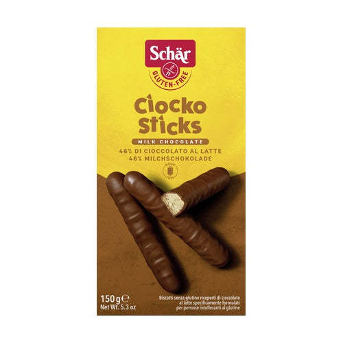 CIOCKO STICKS GALLETAS SIN GLUTEN - 150GR.