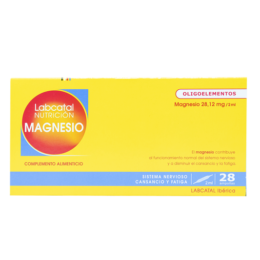 MAGNESIO 9 28x2ML AMPOLLAS LABCATAL