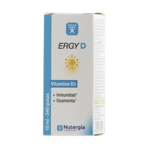 Ergy D vitamina D3 - 15 ml